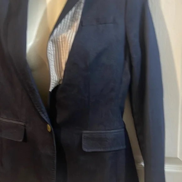 Banana Republic Midnight Blue Suit Jacket - Picture 5 of 11